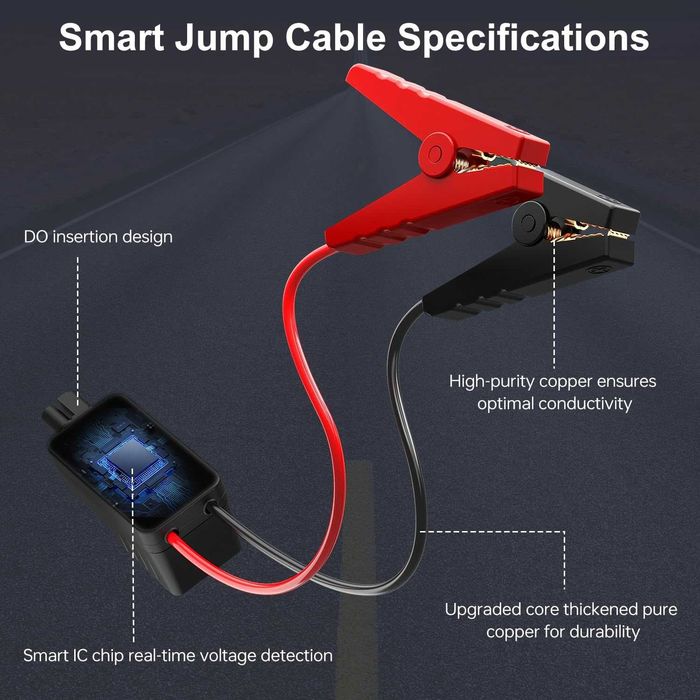 Пусковое устройство с компрессором ACMOUNT 5000A/26800mAh/150PSI