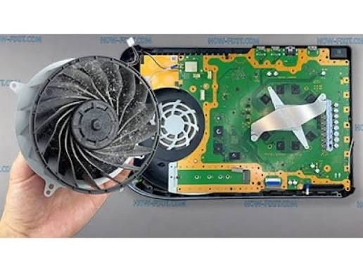 Чистка от пыли/замена термопасты на игровых консолях