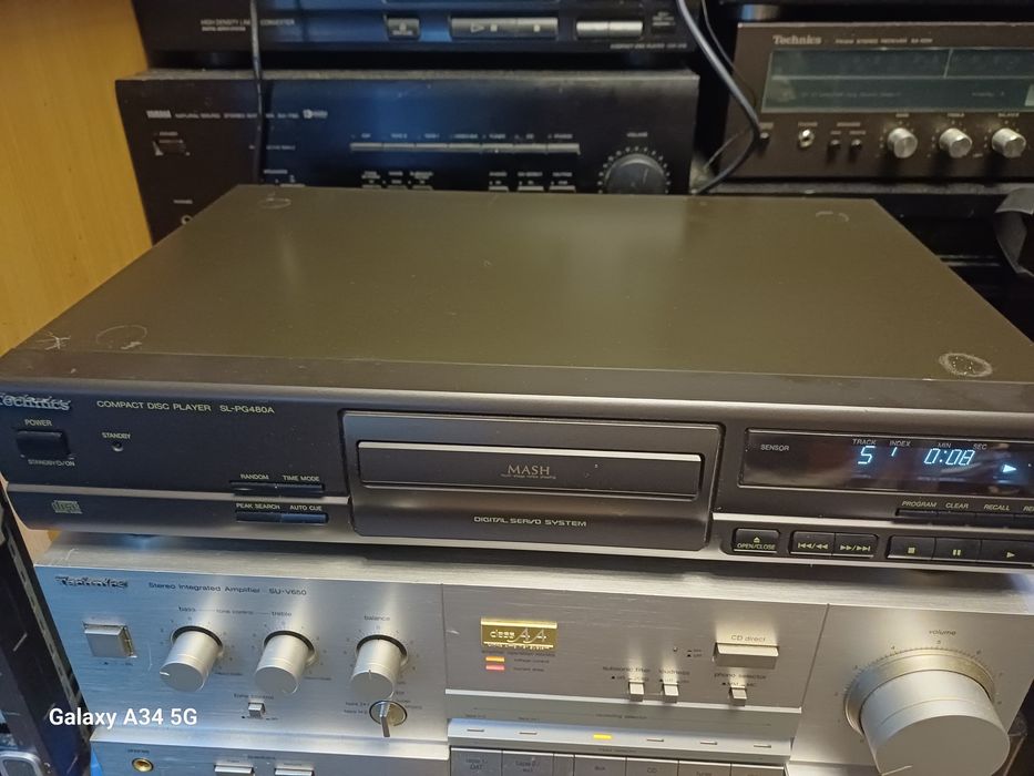 Technics sl-pg480a compact disc cd player