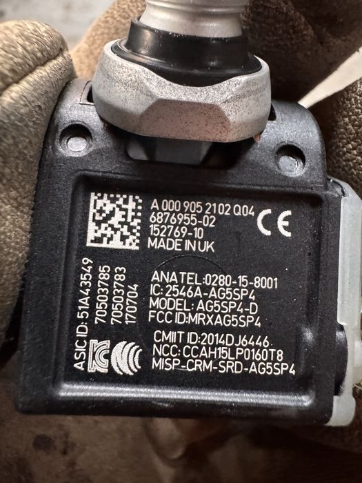 Senzori presiune roti BMW seria G si seria F si mercedes