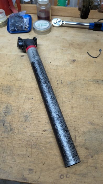 Алуминиево колче 31.6мм дължина 36см.