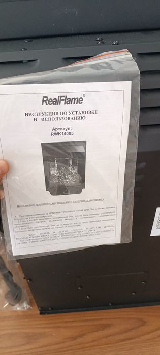 Камин электрически новый