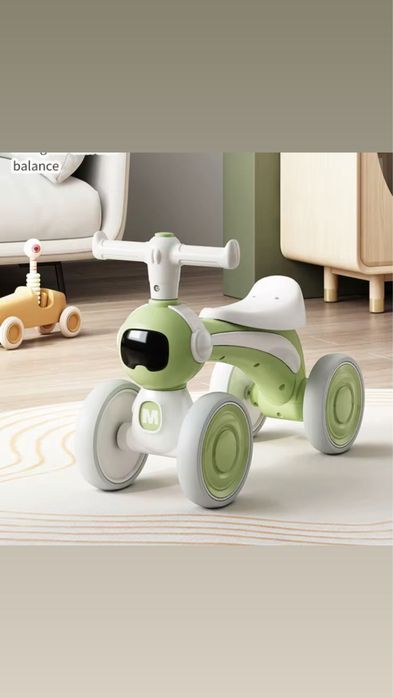 Bolalar to'rt g'ildirakli velosipedi, pedalsiz, Kichkintoy magazin