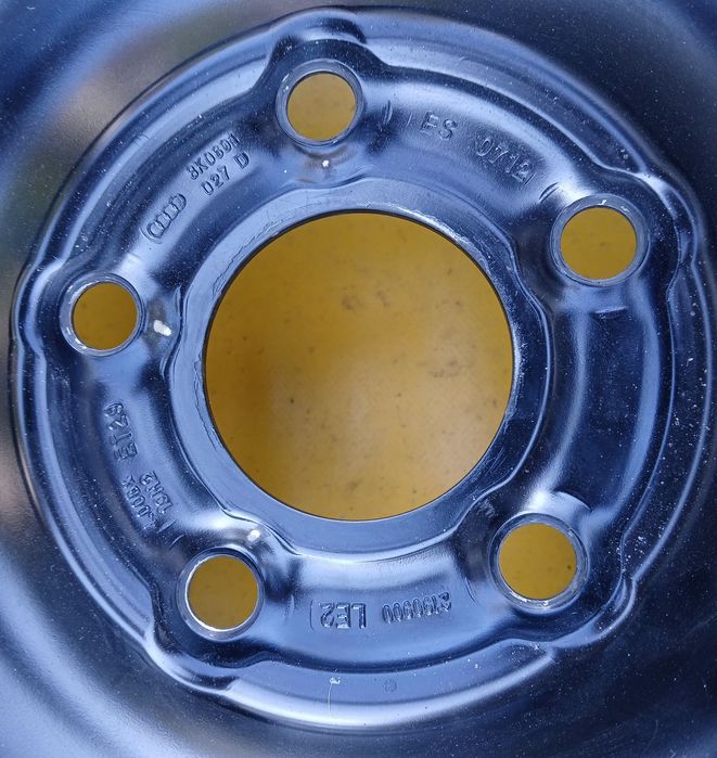 Roată rezervă slim 5x112 Audi A4 A5 Mercedes kit complet