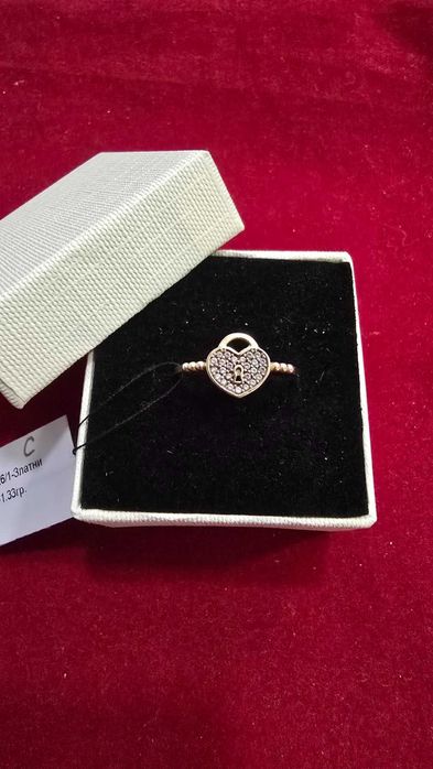 ***ПЕРФЕКТЕН***Златен дамски пръстен 1,33гр 14к