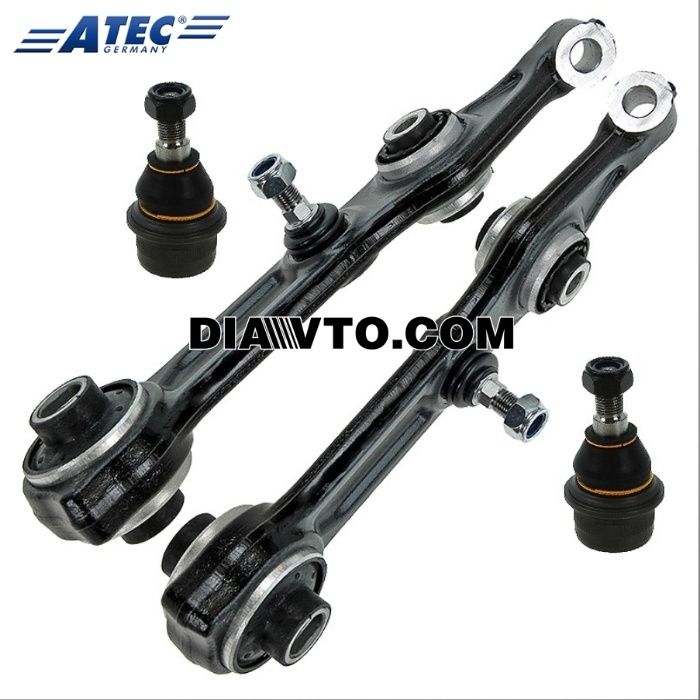 255€ W211 Пълен комплект носачи предно окачване Mercedes C219 CLS ATEC