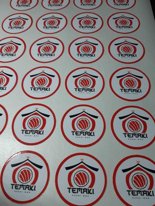 Стикеры, наклейки, значки, открытки, ленты с печатью (сатин, нейлон)