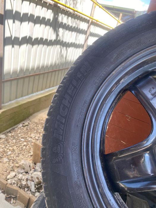 Jante tablă R16+cauciucuri michelin