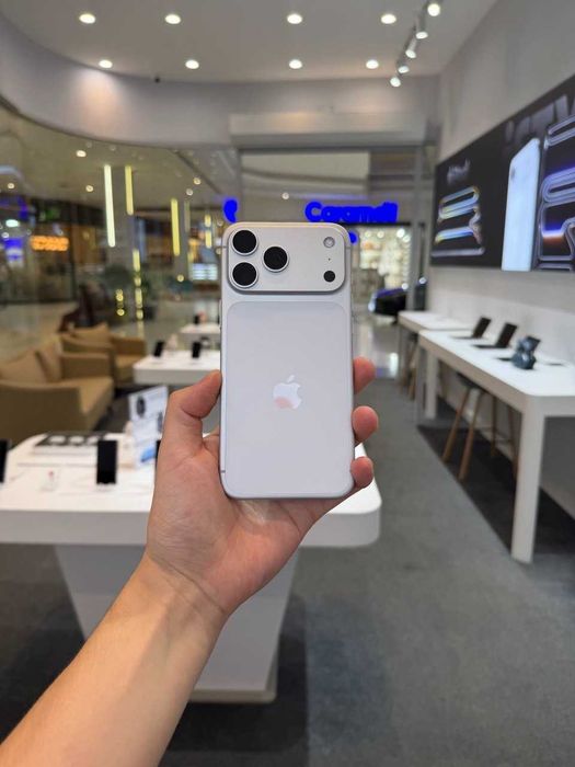 iPhone 17 pro Max 256 GB Silver Sim+Esim Рассрочка, Halol nasiya savdo