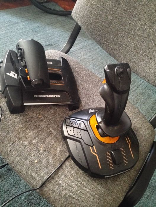 Thrustmaster T.16000M FCS HOTAS – Joystick + TWCS Throttle – Stare foarte bună | 700 lei negociabil
