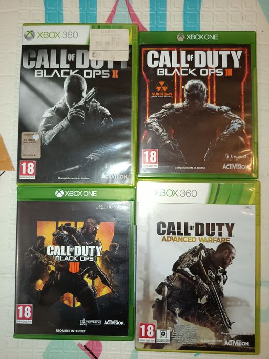 Call of DUTY COLLECTION  xbox one s  Action pack black ops 2 3 4