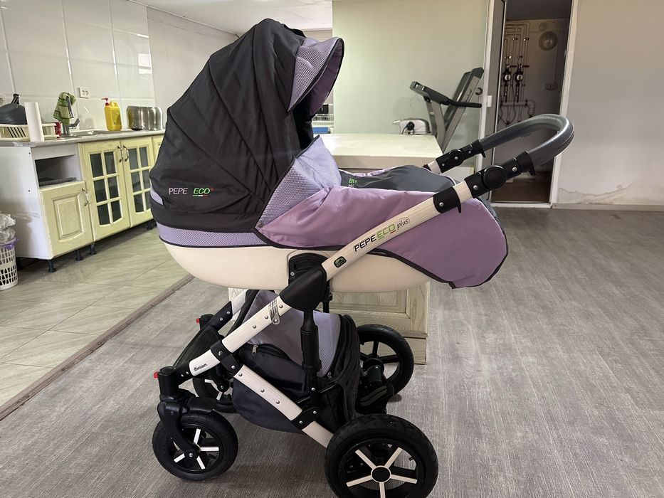 Коляска 3в1 Pepe Eco plus