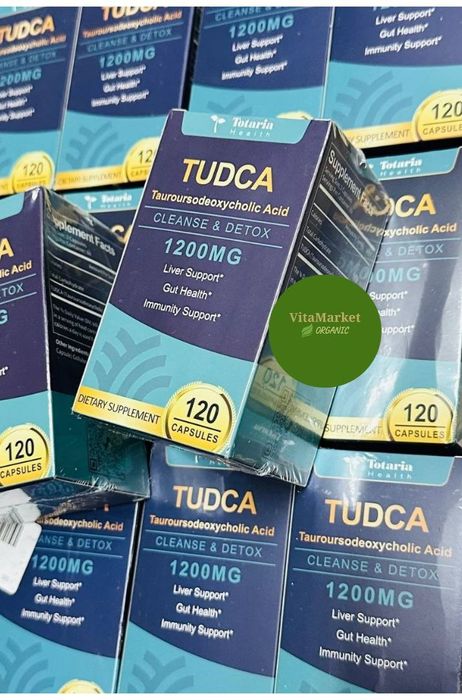 Tudka 1200 mg, 120 kapsula, tudca, тудка, sifatli brend