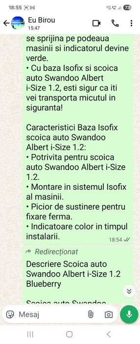 Scoica pentru bebe