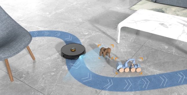 Интелигентен/ Smart.  робот прахосмукачка 3-в-1Imou Robot с контейнер за боклук