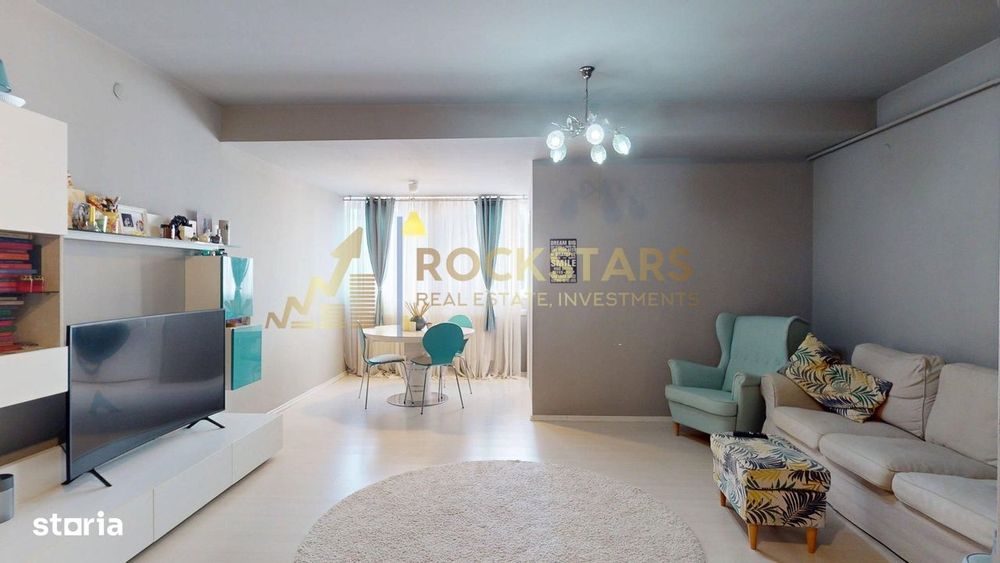 Apartament 3 camere | Doua niveluri | 74 mp | zona Fizicienilor