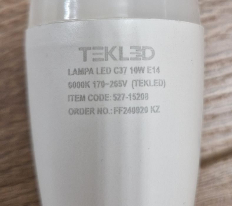 Лампочки TEKLED - E14 - 6000K