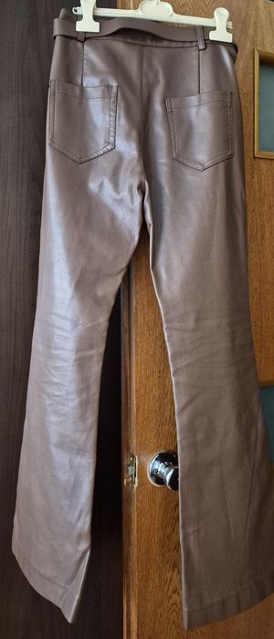 Pantaloni dama,  imitație piele