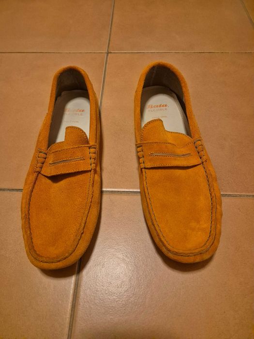 Mocasini Bata Flexible portocaliu 43