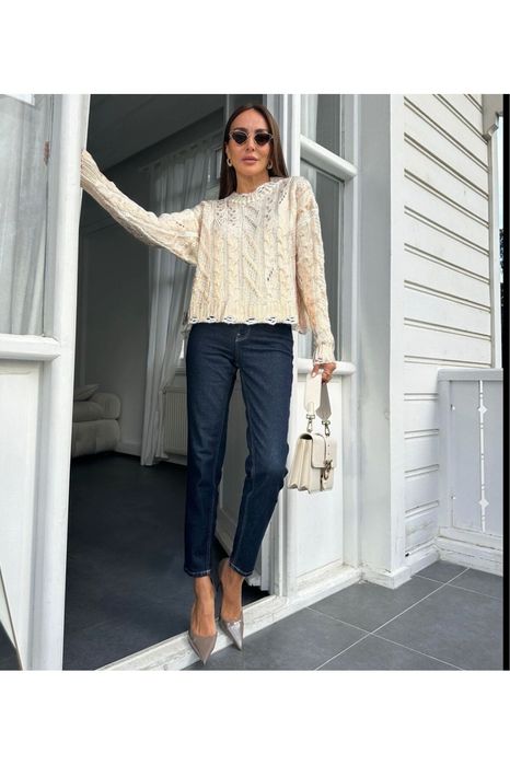 Дамска блуза плетиво