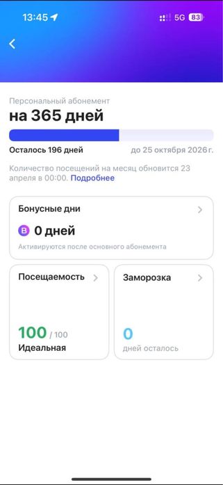 спортивный абонемент 1fit