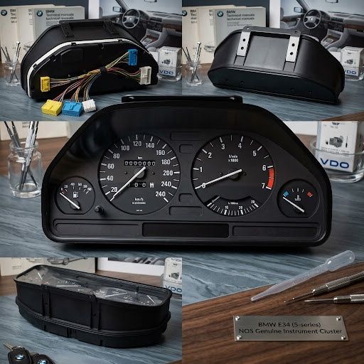 Заголовок:
НОВАЯ приборная панель (щиток приборов) BMW E34 / БМВ Е34 5
