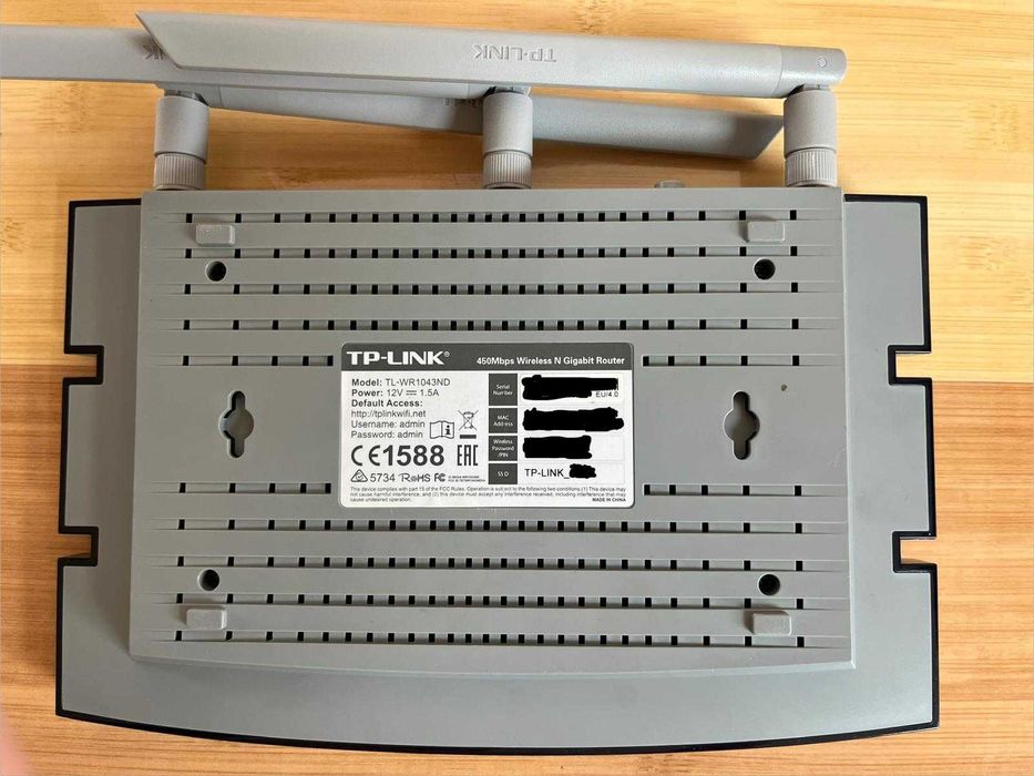 Router Gigabit TP-Link TL-WR1043ND v4 - OEM / OpenWrt