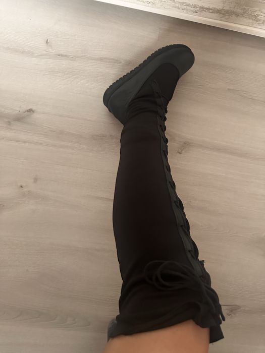 Ботуши кецове естествена кожа fetish