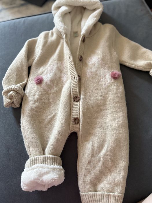 Вязанный комбинезон