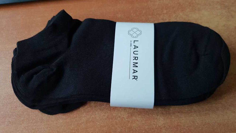 Sosete Laurmar bumbac 85% - 2 set-uri de 6 perechi, marimea 44-46