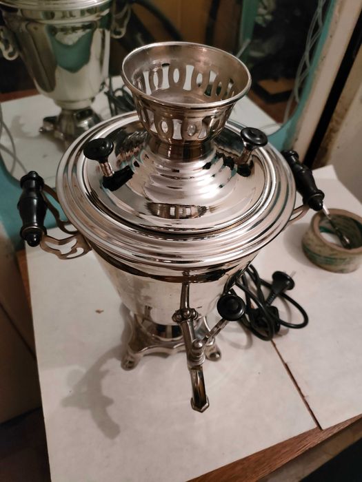 Самовар, электрический, новый,  чайник электрический Tefal