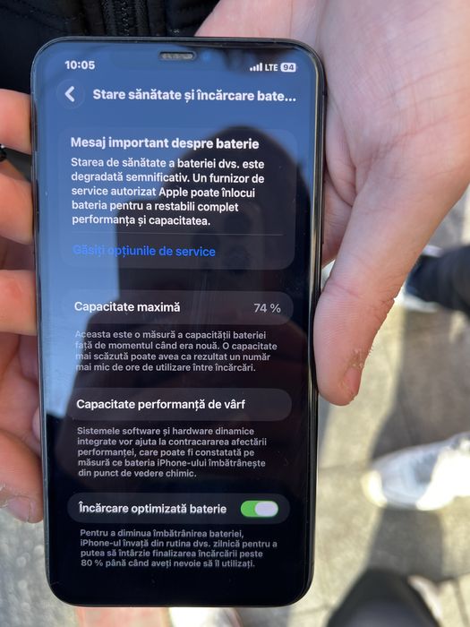 schimb iphone 11 pro max