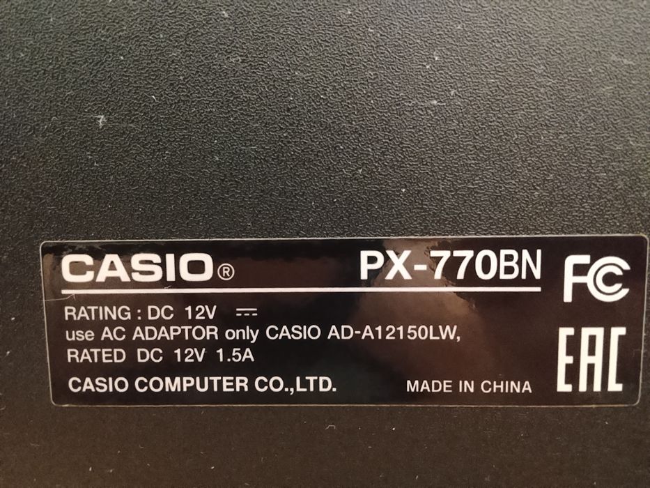 Синтезатор Casio Цифровое пианино