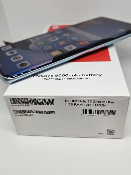 Гаранция Xiaomi Redmi Note 15 128GB / 6GB RAM