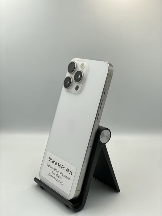 Iphone 16 Pro Max - 256GB, 97% baterie, 1 an garantie