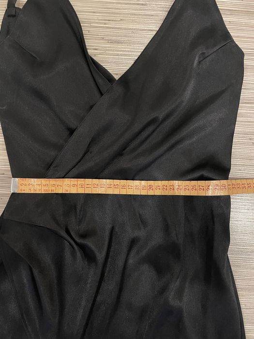 Rochie din satin, eleganta, facuta la comanda