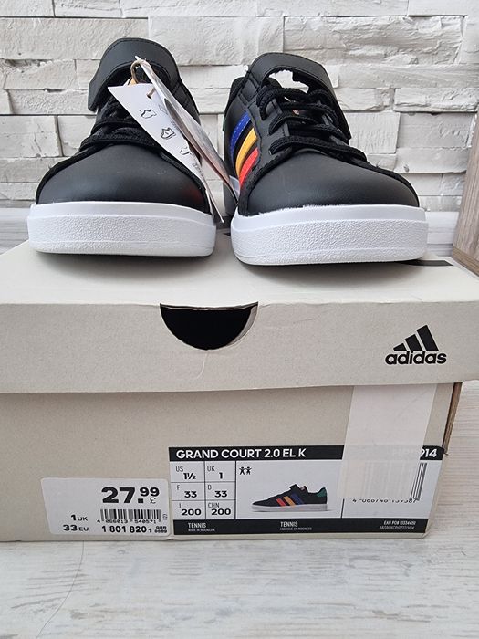 Детски маратонки adidas grand court 2.0 el номер 33
