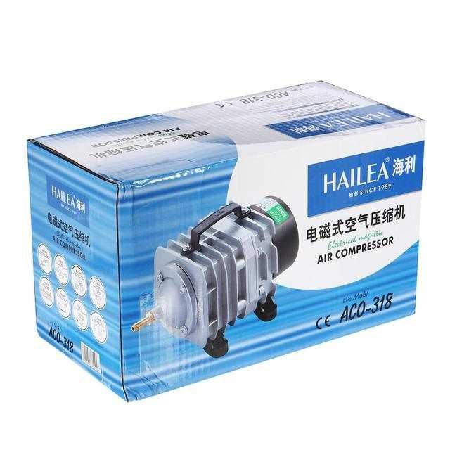 Compresor Aer Electromagnetic Acvariu 45W ACO-318 70L/min NOU