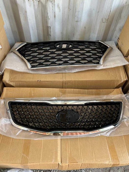 Решетка радиатор Киа Спортедж 2014/Kia Sportage SL 2015