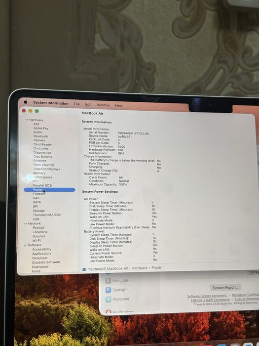 Macbook M2 Air 8/256