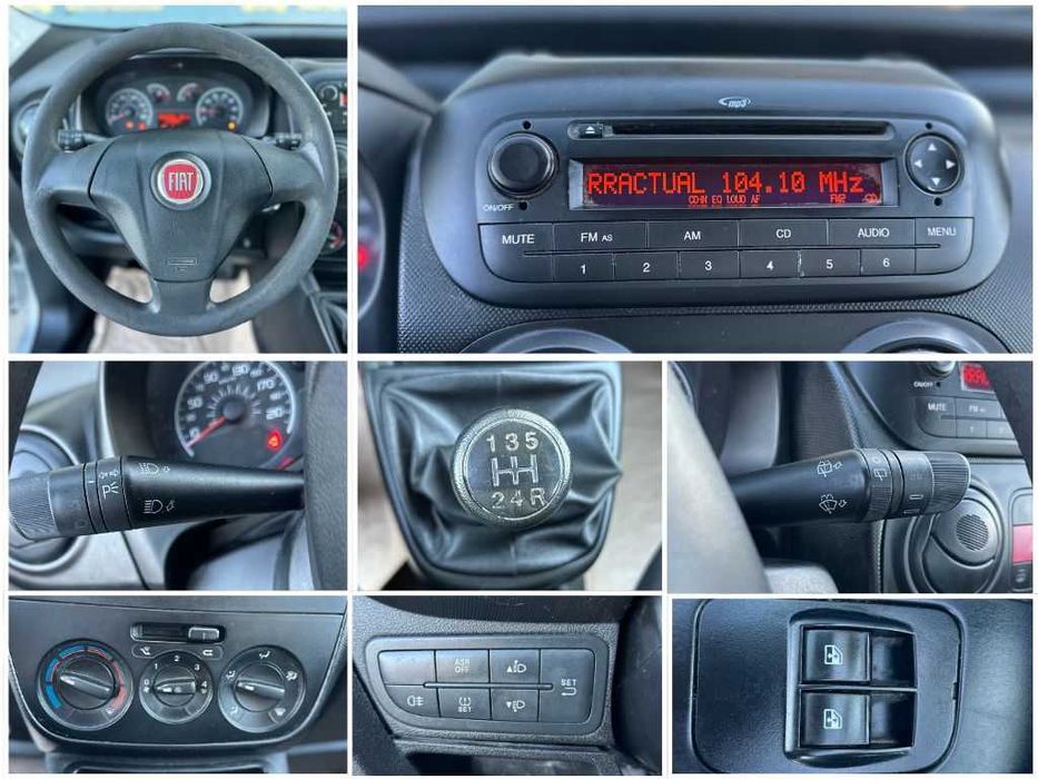 Fiat Qubo 1.3 Diesel (80 CP) 2015 Euro 6 | Rate fixe | Garantie