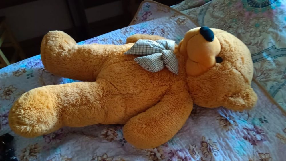 Мишка игрушка большая