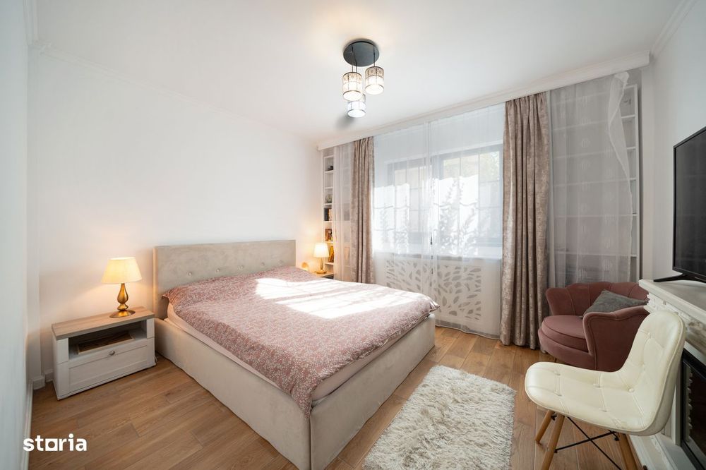 Mobilat-Utilat Modern*75 mp*Bloc Nou*Parcare*Terasa 12 mp*Renovat 2024
