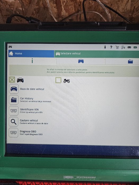 Hella Gutmann Mega Macs 66 in limba romana