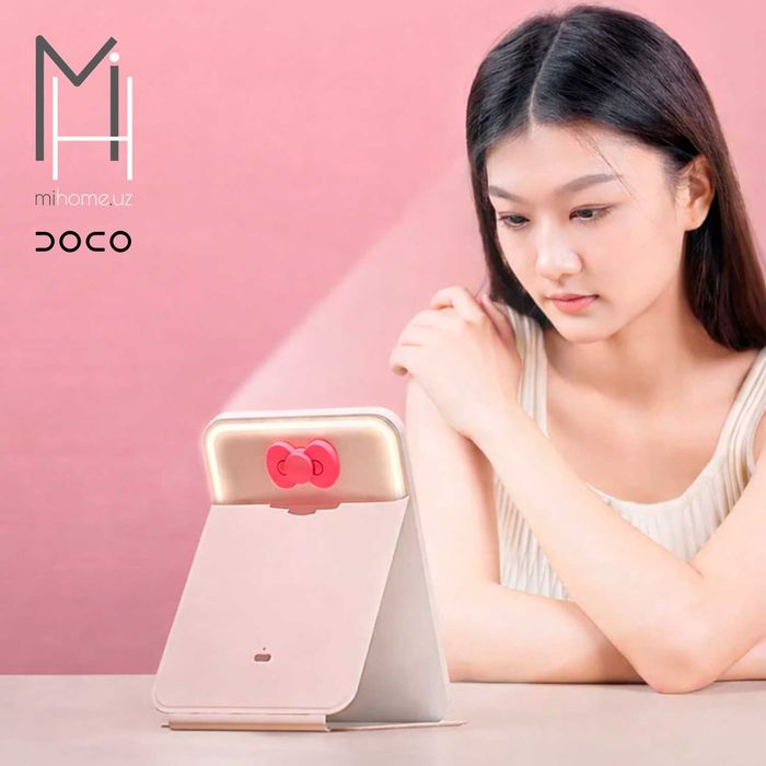 Зеркало для макияжа Xiaomi Doco Lab Sunlight Flat Mirror Max FM008