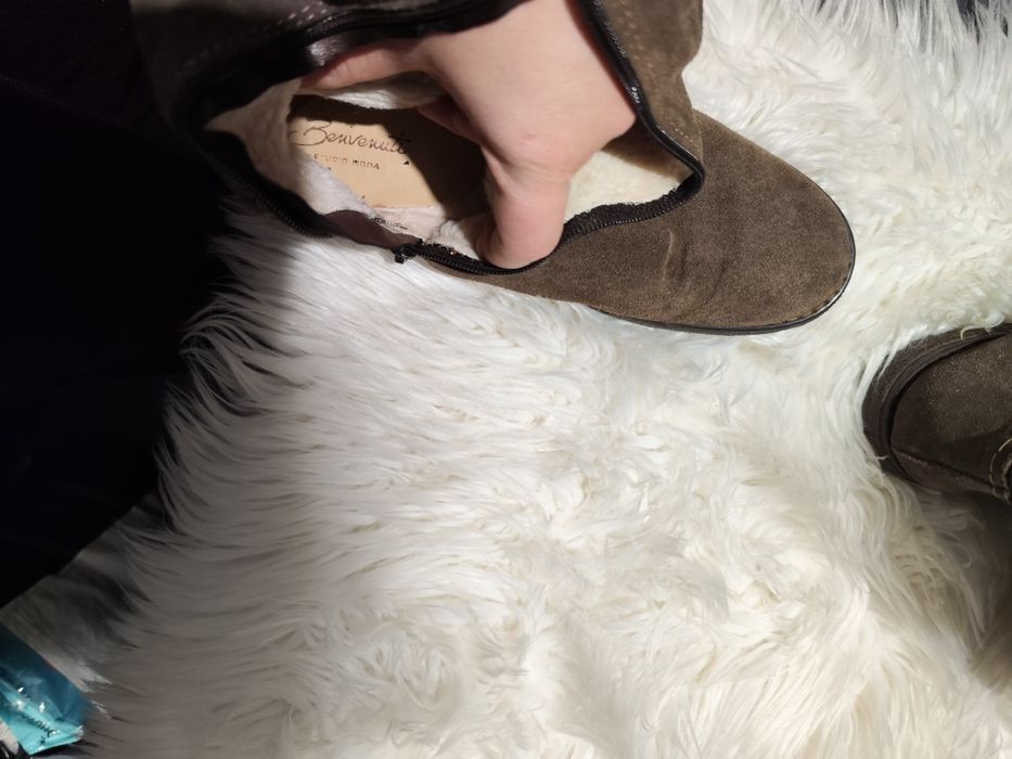 Cizme îmblănite Benvenutti mărimea 38