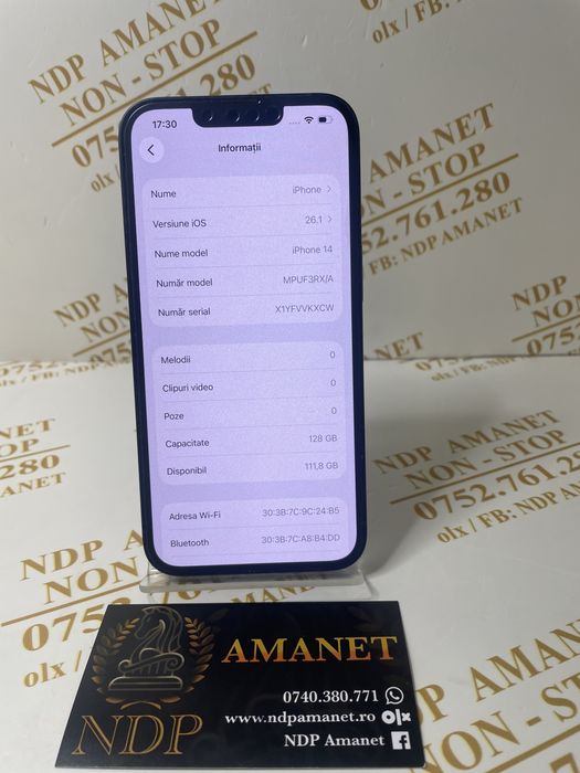NDP Amanet Braila Iphone 14 (47574)