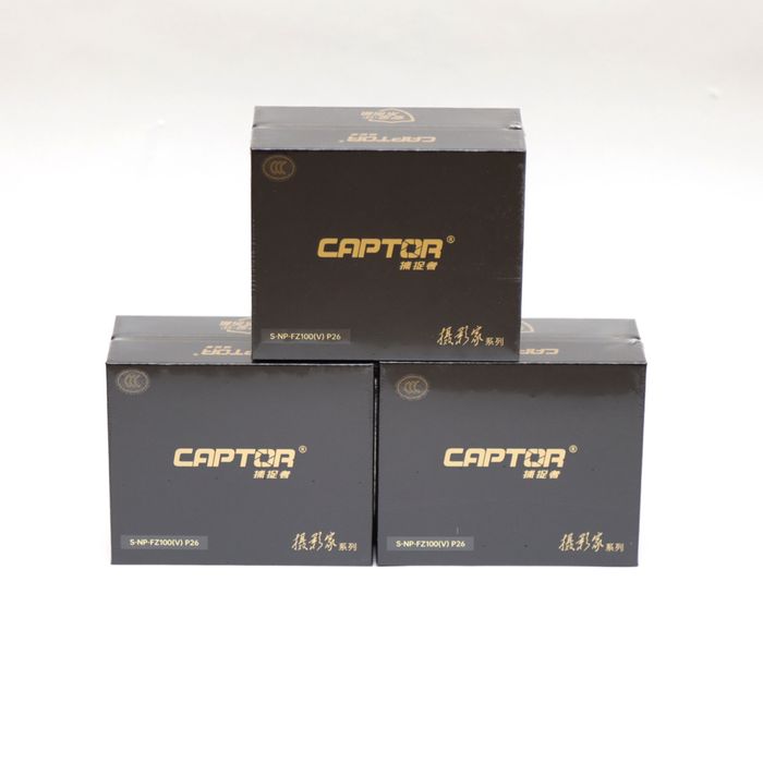 Новые батареи SONY NP-FZ100 CAPTOR 2600 mAh c type-C портом