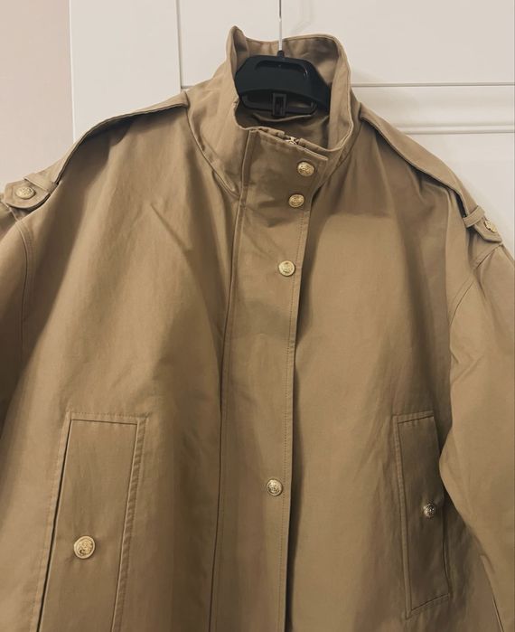 Укороченный тренч Massimo Dutti