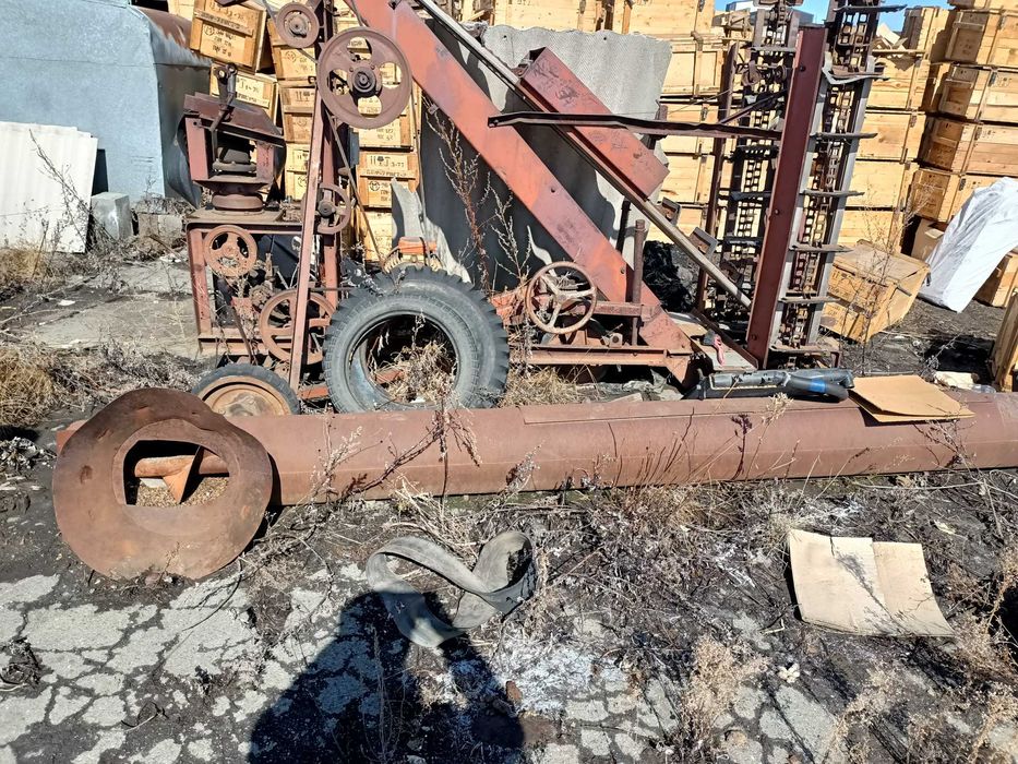 зерномёт для переброски зерна